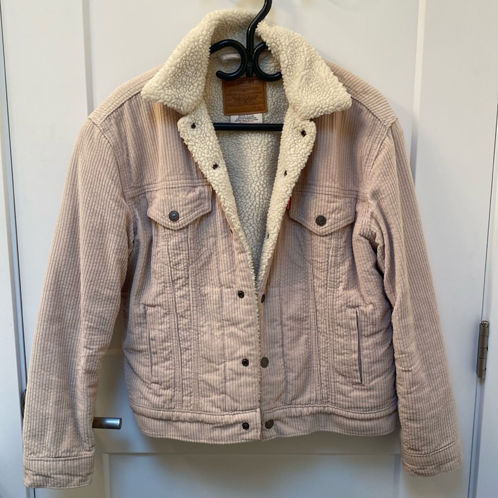 Levi’s corduroy Sherpa jacket